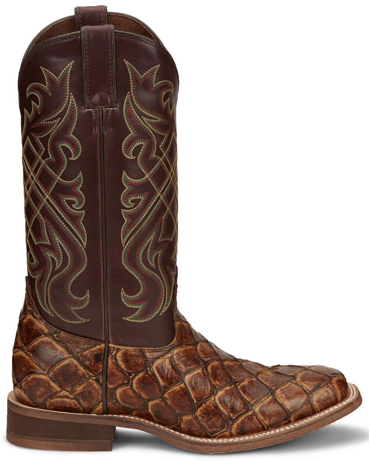 Image #2 - Nocona Men's Bryce Maple Western Boots - Broad Square Toe, , hi-res