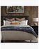 Image #2 - HiEnd Accents Saratoga Reversible Twin Size Quilt Set - 2 Piece, Navy, hi-res