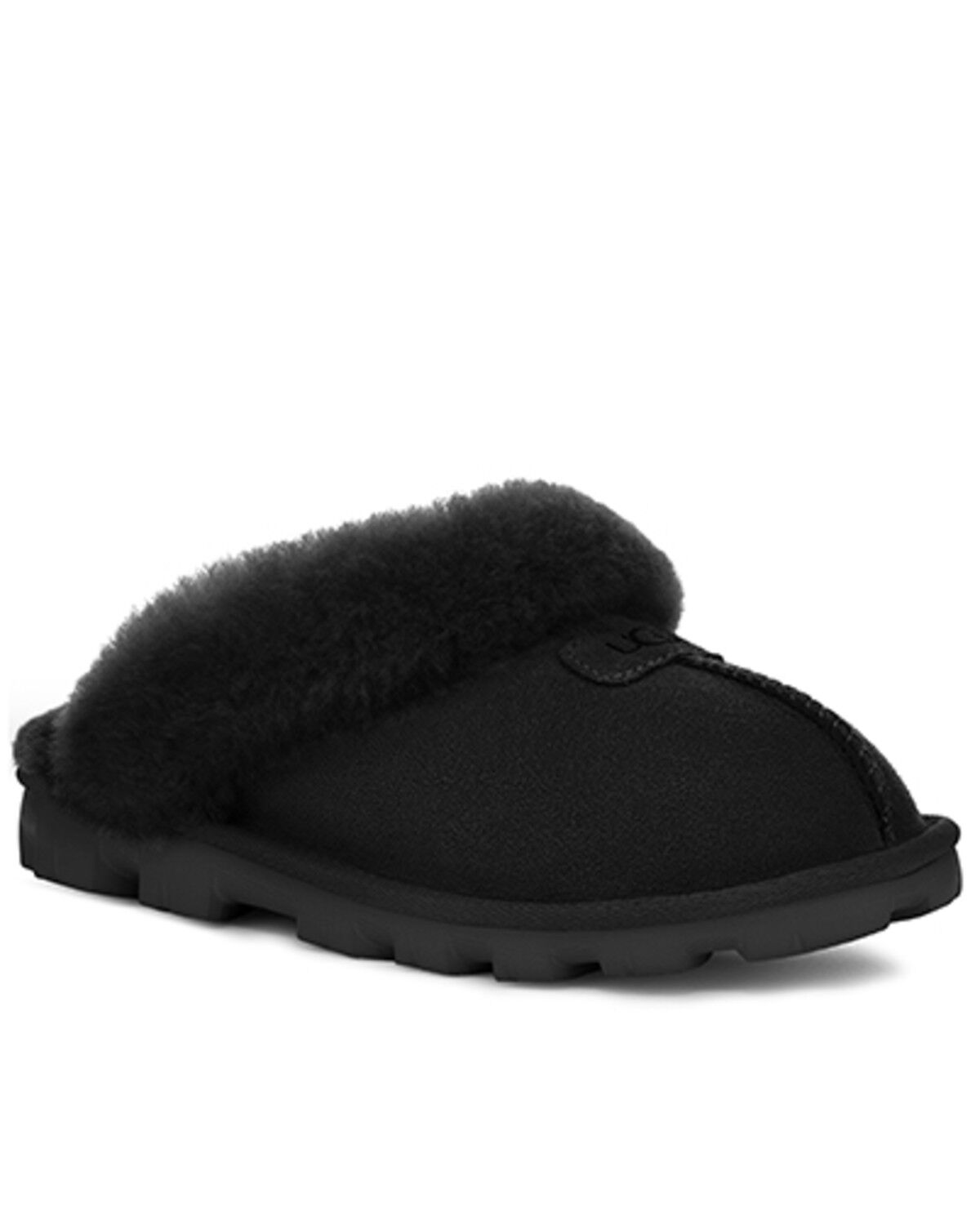 Image #1 - UGG Women's Coquette Slippers, Black, hi-res