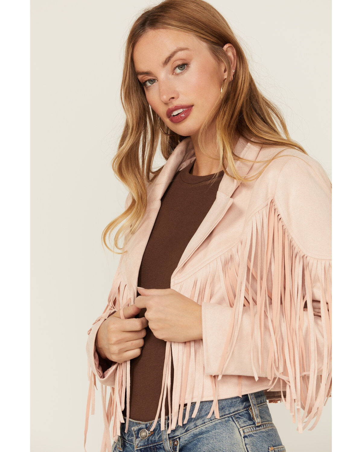 Image #2 - Saints & Hearts Women's Fringe Jacket, , hi-res