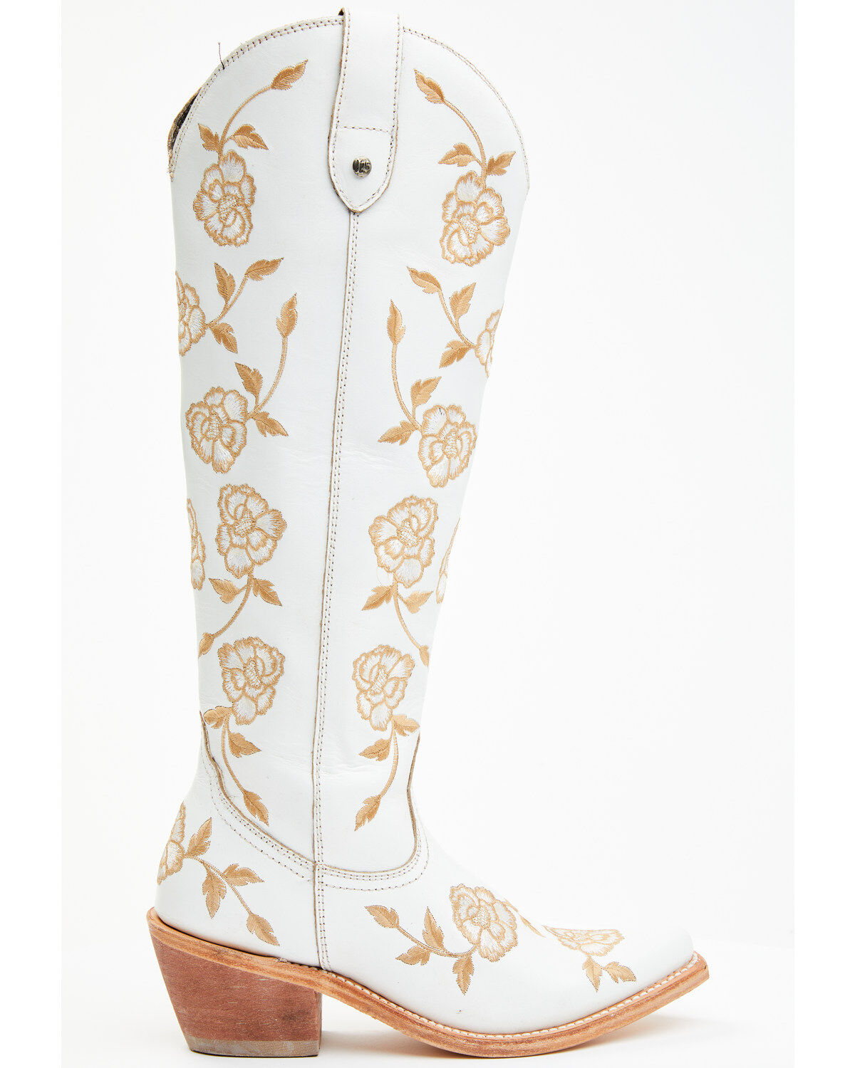 Image #2 - Liberty Black Women's Diana Western Boots - Snip Toe, White, hi-res