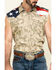 Image #4 - Cody James Men's Camo Bubba Sleeveless Western Shirt , , hi-res