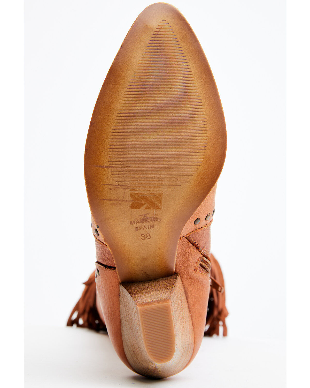 Image #7 - Maggie Women's Trini Tall Western Boots - Round Toe, Brown, hi-res