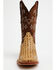 Image #4 - Tanner Mark Men's Ridgeback Caiman Print Western Boots - Broad Square Toe, Oryx, hi-res