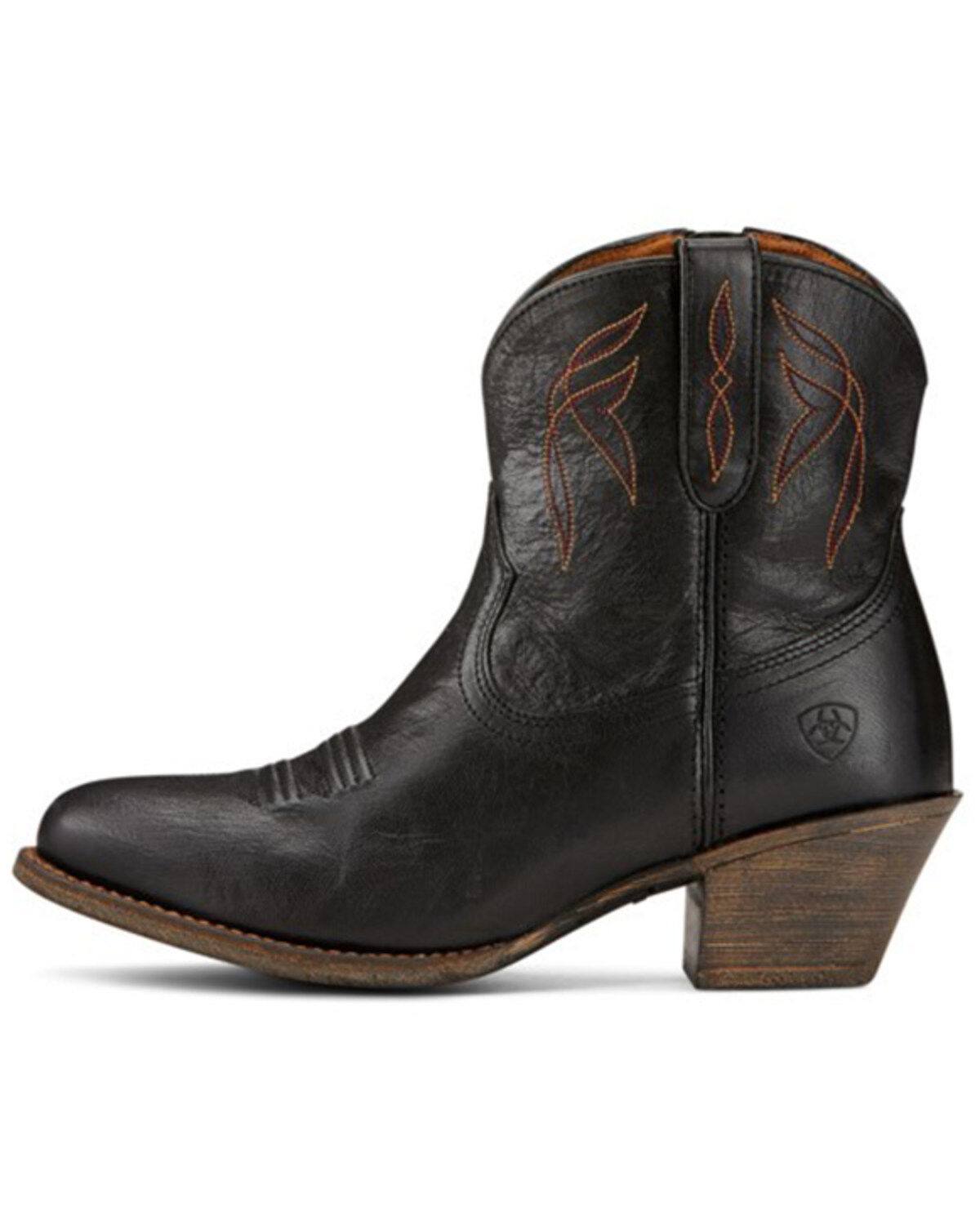 Image #2 - Ariat Women's Darlin Western Boots - Round Toe, Black, hi-res