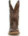 Image #4 - Double H Men's Orin Western Boots - Broad Square Toe, Tan, hi-res