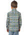 Image #2 - Wrangler 20X Boys' Advanced Comfort Southwestern Print Long Sleeve Western Shirt, , hi-res