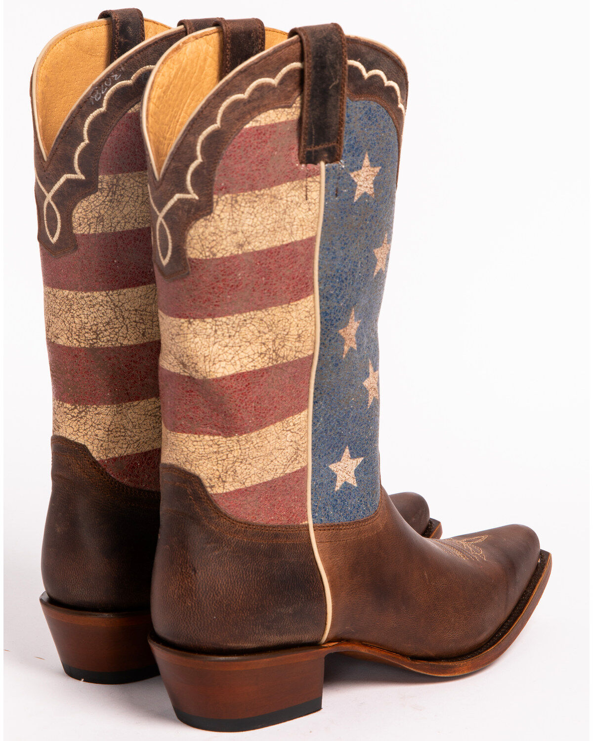 Image #6 - Shyanne Women's American Flag Cowgirl Boots - Snip Toe, , hi-res