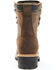 Hawx Men's 8" Waterproof Logger Boots - Steel Toe, Dark Brown, hi-res