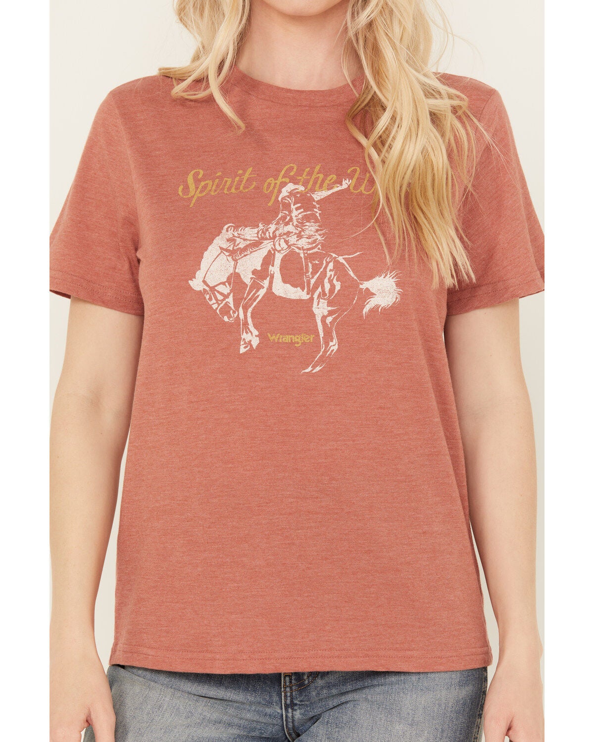 Image #3 - Wrangler Retro Women's Bucking Bronc Short Sleeve Graphic Tee, , hi-res