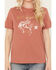 Image #3 - Wrangler Retro Women's Bucking Bronc Short Sleeve Graphic Tee, , hi-res