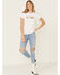Image #2 - Levi's Women's White Sunset Logo Graphic Tee, White, hi-res