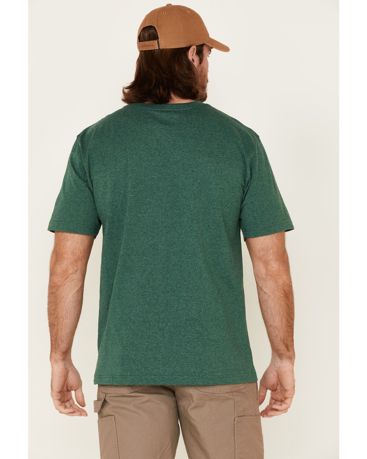 Carhartt Men's Dark Green Loose Fit 