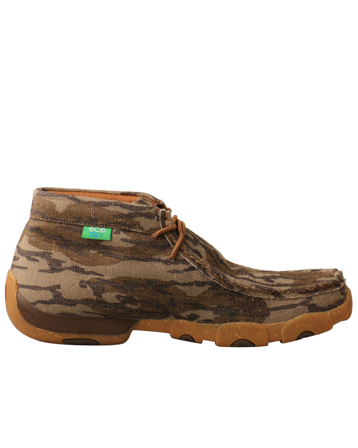 Image #2 - Twisted X Men's Mossy Oak Original Bottomland Driving Shoes - Moc Toe, Camouflage, hi-res