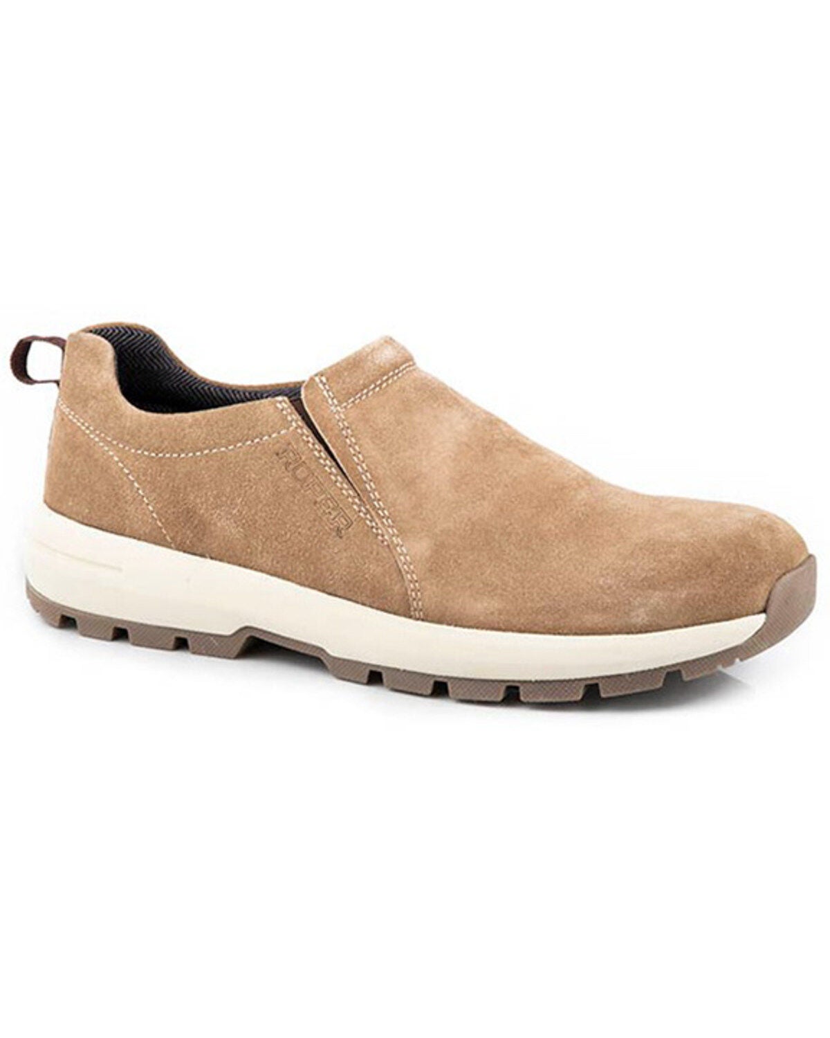 Roper Men's Braun Casual Shoes - Round Toe, Tan, hi-res