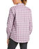 Image #2 - Ariat Women's FR Plaid Print Aja Logo Long Sleeve Button Work Shirt, , hi-res