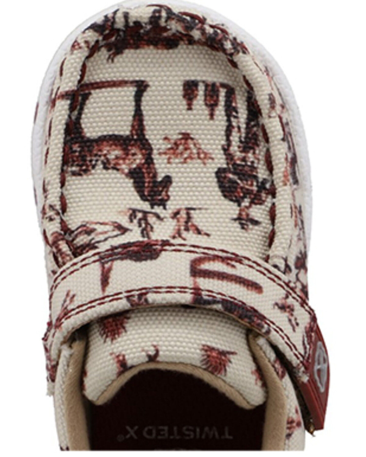 Image #6 - Twisted X Toddler Driving Mocs, Maroon, hi-res