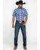 Image #5 - Wrangler Men's Black Small Plaid Fashion Snap Short Sleeve Western Shirt , , hi-res