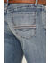 Cinch Men's Ian Medium Stonewash Performance Stretch Slim Bootcut Jeans , Indigo, hi-res
