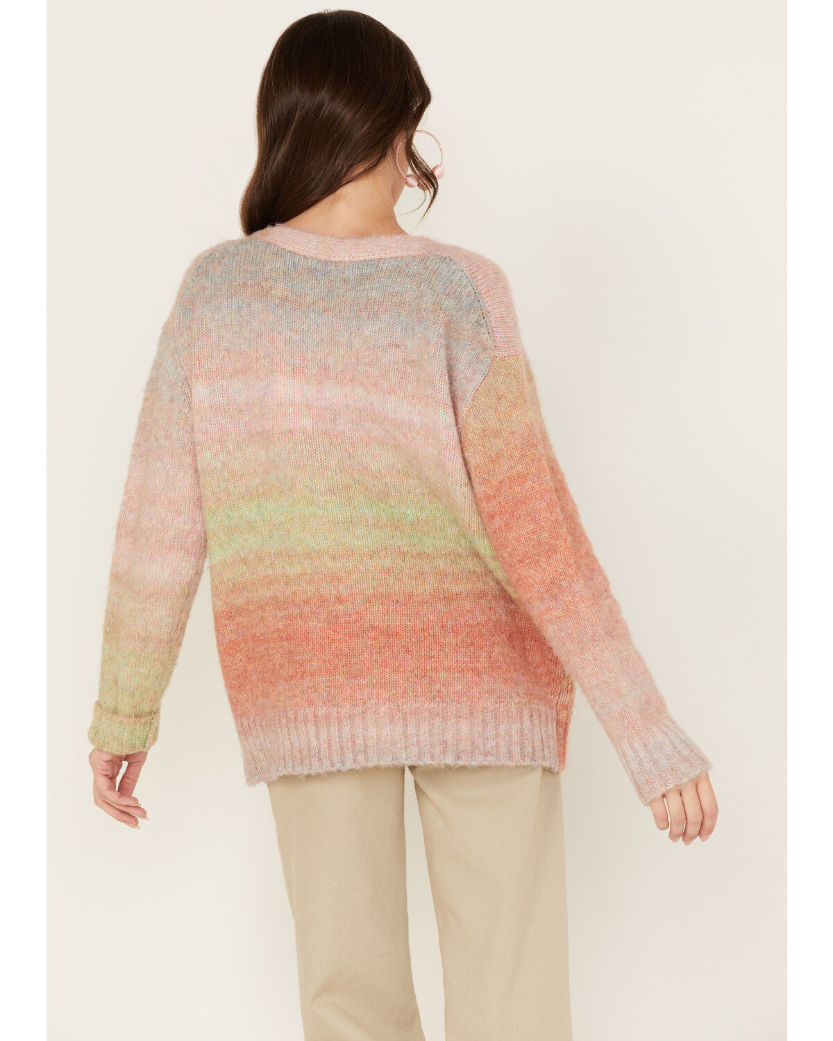 Image #4 - Revel Women's Marled Knit Button-Front Cardigan, , hi-res