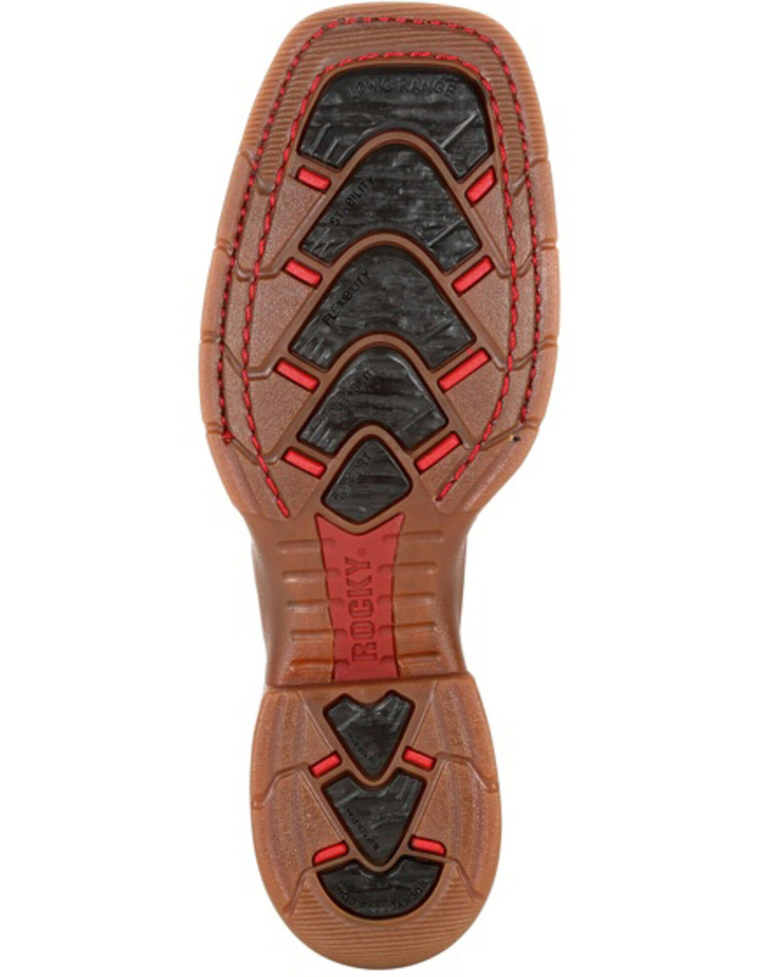 Rocky long range square toe boots on sale