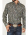 Image #3 - Gibson Trading Co Men's Last Call Paisley Print Long Sleeve Butt-Down Western Shirt - Tall, Black, hi-res
