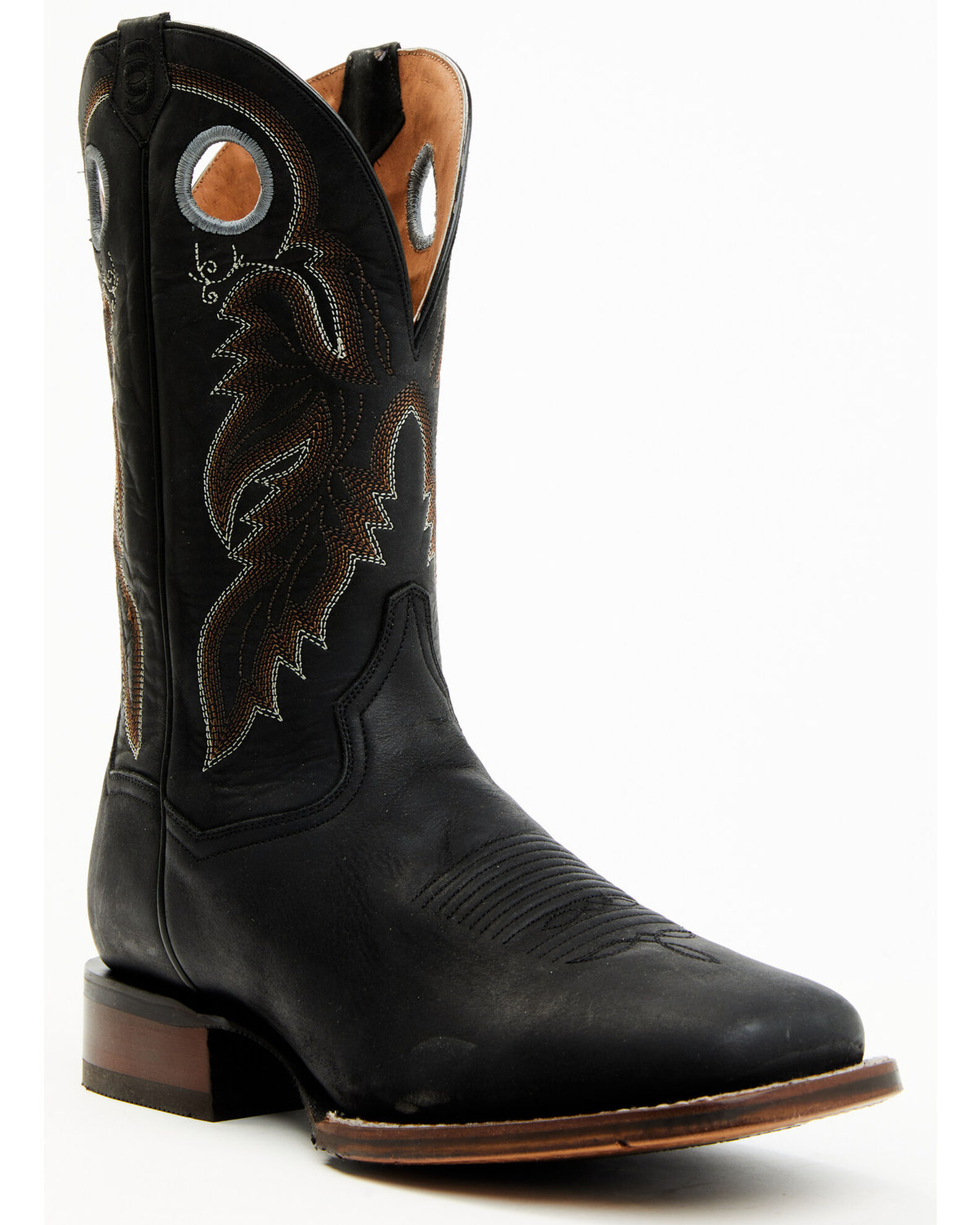 Mens wide sale cowboy boots