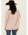 Image #4 - Cleo + Wolf Women's Boyfriend Short Sleeve Graphic Tee, Bark, hi-res