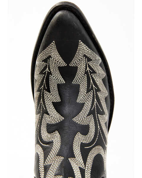Image #6 - Caborca Silver by Liberty Black Women's Simone Western Booties - Medium Toe , Black, hi-res