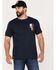 Howitzer Men's Alpha Patriot Graphic T-Shirt, Navy, hi-res