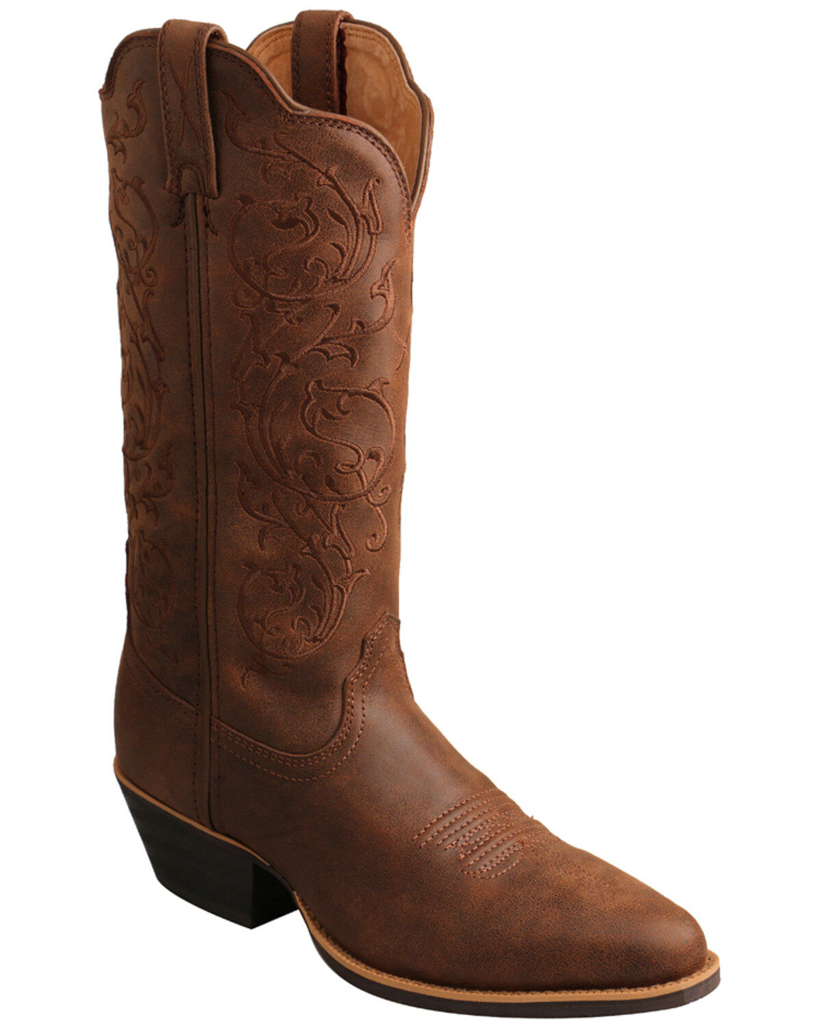 Image #1 - Twisted X Women's Western Performance Boots - Round Toe, Brown, hi-res