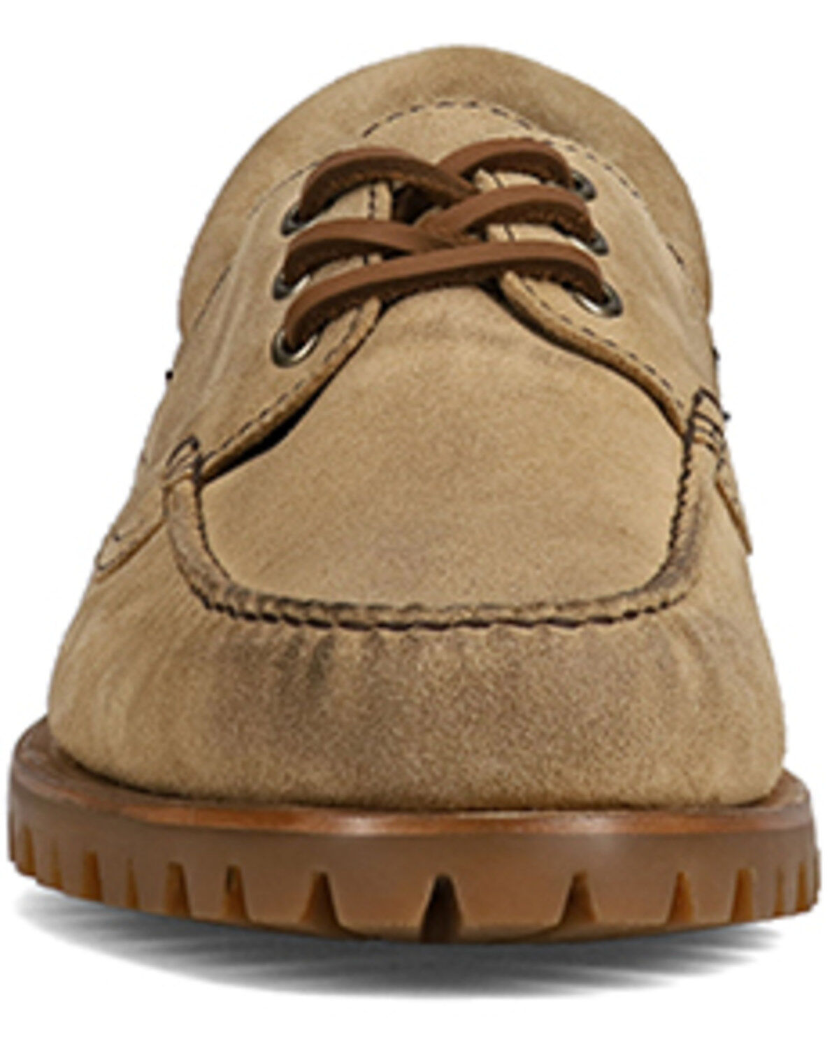 Image #4 - Frye Men's Hudson Camp Casual Shoes - Moc Toe, Sand, hi-res