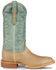 Image #2 - Justin Men's Burchett Performance Western Boots - Broad Square Toe, Cream, hi-res