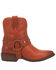 Dingo Women's Silverada Western Booties - Medium Toe, Brown, hi-res