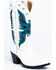 Image #1 - Idyllwind Women's Viceroy Western Boots - Round Toe, White, hi-res