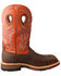 Image #2 - Twisted X Men's Waterproof Western Work Boot - Nano Composite Toe , Brown, hi-res