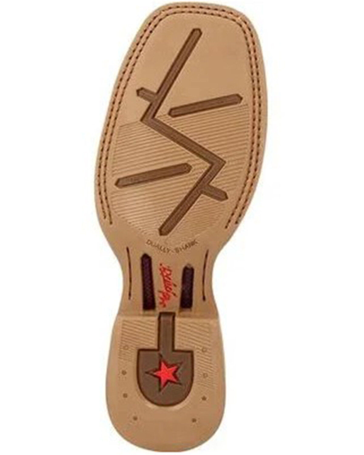 Image #7 - Durango Women's Red Lady Rebel Pro Western Performance Boots - Broad Square Toe, Rose, hi-res