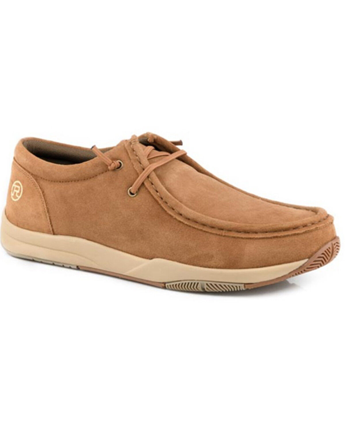 Image #1 - Roper Men's Clearcut Low Casual Shoes - Moc Toe, Tan, hi-res
