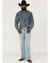 Image #1 - Cody James Men's Omaha Slim Bootcut Jeans, Light Wash, hi-res