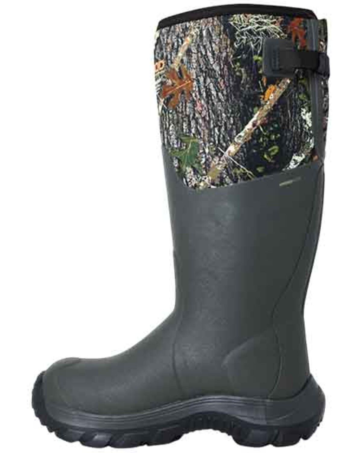 Image #3 - Dryshod Men's Evalusion Hunt Max Gusset Extreme Cold Rubber Boots - Soft Toe, Camouflage, hi-res