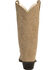 Image #7 - Old West Men's Roughout Suede Western Boots - Medium Toe, , hi-res