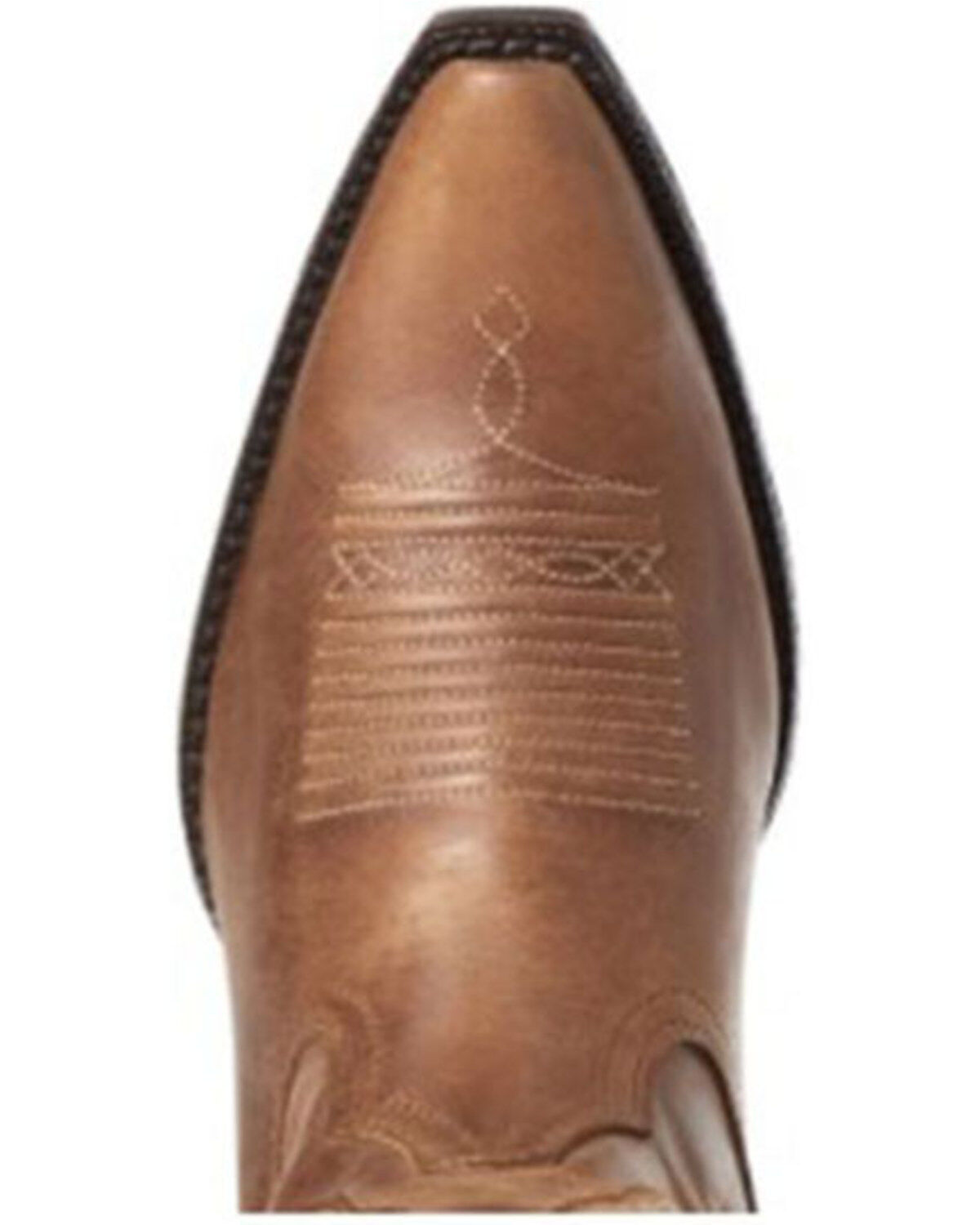 Image #5 - Ariat Women's Heritage Bantamweight Elastic Calf Western Boots - Snip Toe, Brown, hi-res