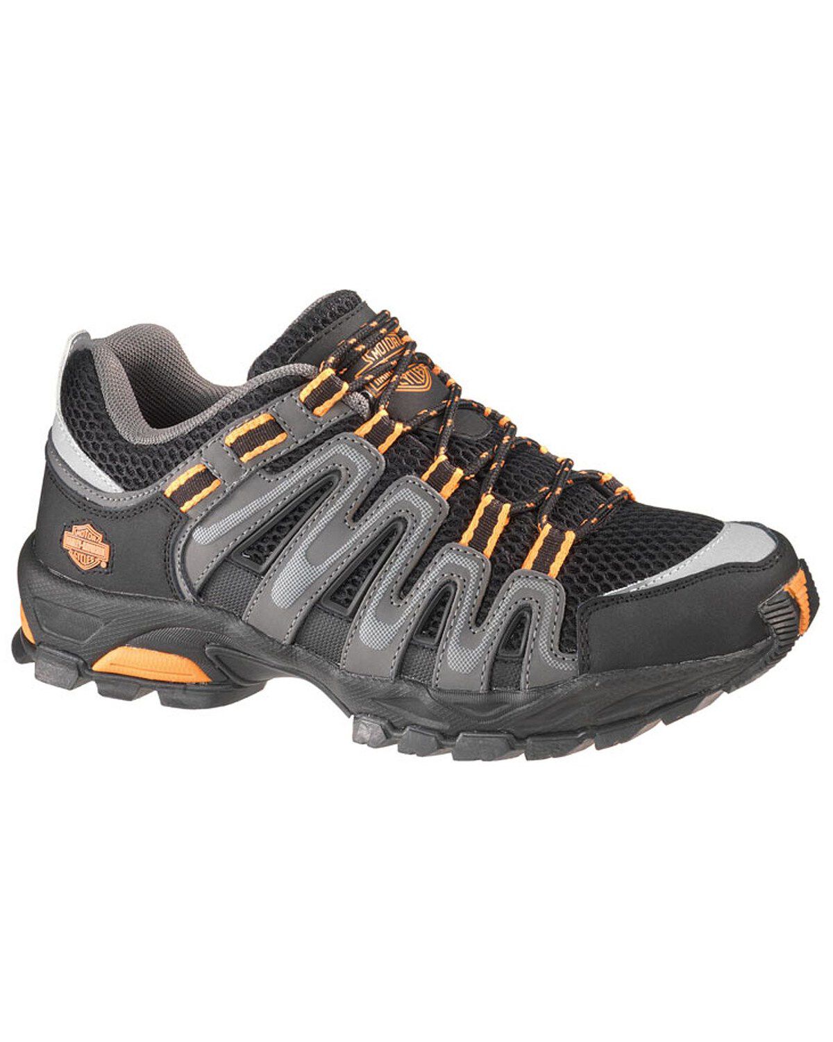 Image #1 - Harley-Davidson Men's Chase Casual Shoes, Black, hi-res