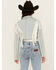 Image #4 - Azalea Wang Women's Halina Fringe Light Wash Cropped Denim Jacket, Light Wash, hi-res