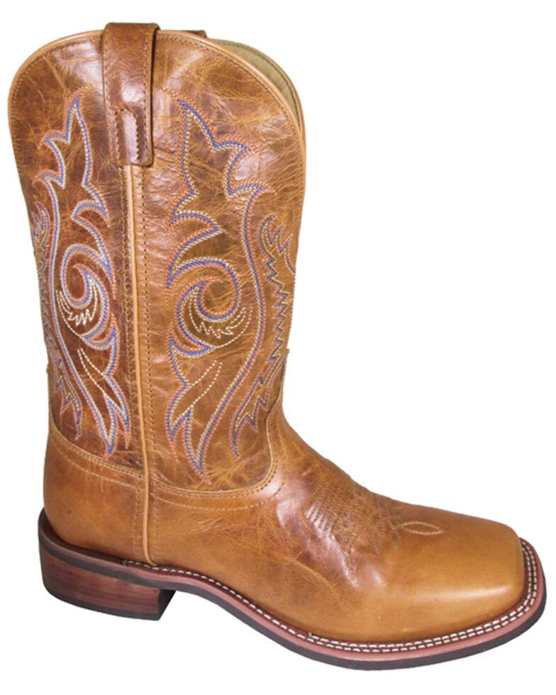 Smoky Mountain Men's Knoxville Western Boots Wide Square Toe Boot Barn