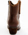 Shyanne Women's Sawyer Dolly Terra Western Fashion Booties - Round Toe , Cognac, hi-res