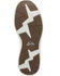 Image #6 - Justin Men's Hazer Tan Full Quill Ostrich Print Shoes - Moc Toe, , hi-res