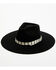 Brixton Women's Leigh Felt Fedora, Black, hi-res