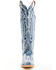 Image #4 - Dan Post Women's Denim Darlin' Tall Western Boots - Snip Toe, Blue, hi-res