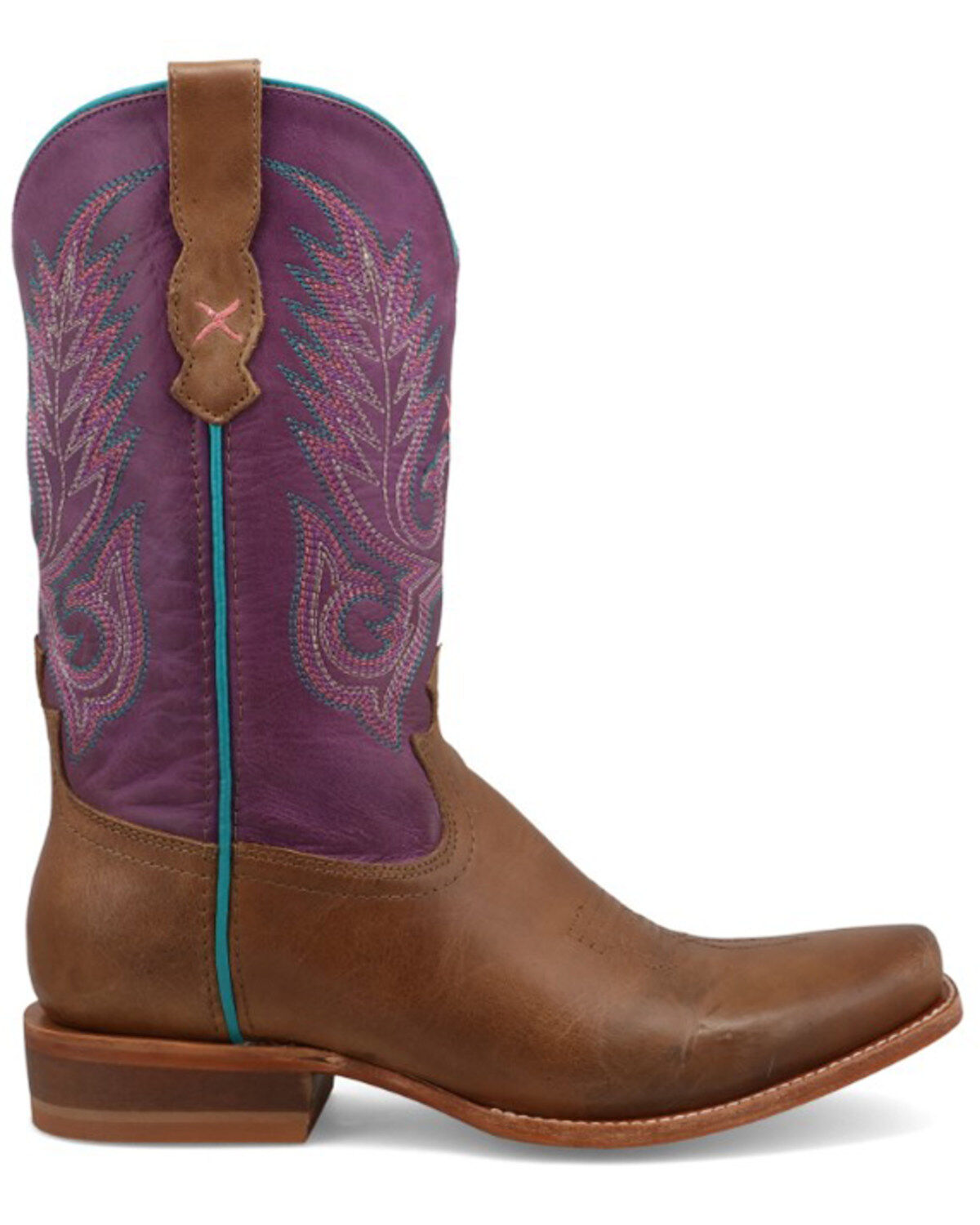 Image #2 - Twisted X Women's 11" Rancher Western Boots - Square Toe, Tan, hi-res